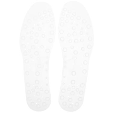 Imagem de Palmilhas de sapato com absorção de choque 1 conjunto de inserções de tênis Palmilhas de partículas de massagem Palmilhas de acupressão Palmilhas de reflexologia para pés Palmilhas de sapato laváveis