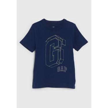Imagem de Infantil - Camiseta GAP Geométrica Azul-Marinho GAP 876904 menino