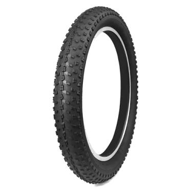 Imagem de MAKELEN Pneu Fat Bike de 50,8 x 7,6 cm de aderência forte compatível com pneu de bicicleta de substituição para montanha, neve e bicicleta de praia