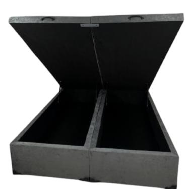 Imagem de Cama Box Baú Queen Size com 48cm de altur total aprox - Reforçada