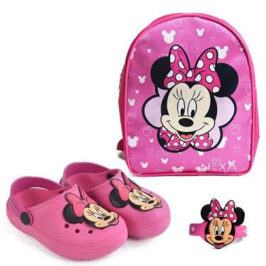 Imagem de Kit Babuche E Mochila Nexa Mi Infantil E Bebê Feminino