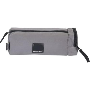 Imagem de Estojo Tecido Container Colors 1Zip Cinza 109060