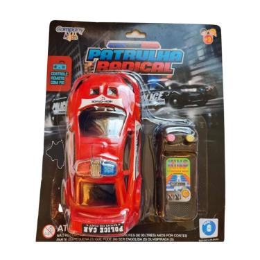Imagem de Brinquedo Carro De Polícia Patrulha Radical Controle Remoto