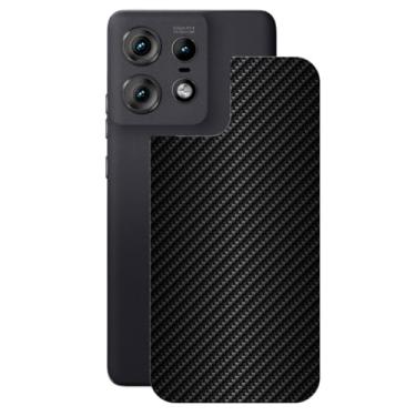 Imagem de Gshield Película Traseira de Fibra de Carbono Preta para Motorola (Moto Edge 50 Pro 5G)