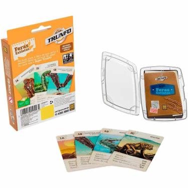 Imagem de Jogo de Cartas - Super Trunfo - Feras Extintas - Grow