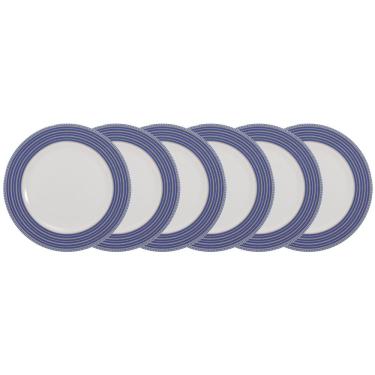 Imagem de Conjunto de Pratos Rasos 06 Peças Paula Schmidt