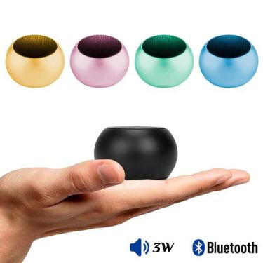 Imagem de Mini Caixinha de Som Speaker M3 Bluetooth 3w Portátil recarregável - A