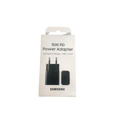 Imagem de Fonte Fast Charging Samsung 15W PD Power USB-C Preto