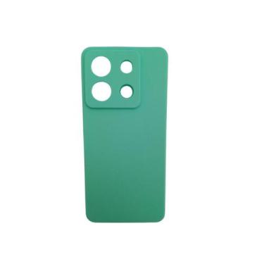 Imagem de Capa + Pelicula Gel Privativa Compatível Para Poco X6 Pro - DB, Verde-