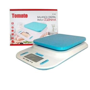 Imagem de Balança De Cozinha Precisão 1g Até 15 Kg Sf 440 Tomate