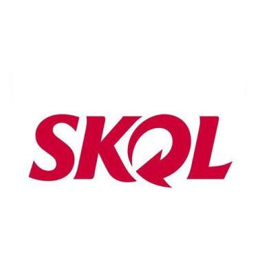 Imagem de Balde De Gelo Redondo Em Alumínio Skol Licenciado, Amarelo