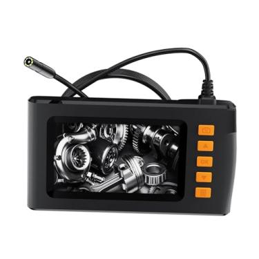 Imagem de YsXoWiui Boroscópios Endoscópicos Industriais 1920x1080P Ângulo de Visão Horizontal de 60° Câmera de à Prova D'água IP67, Fio Duro de 8mm 2m