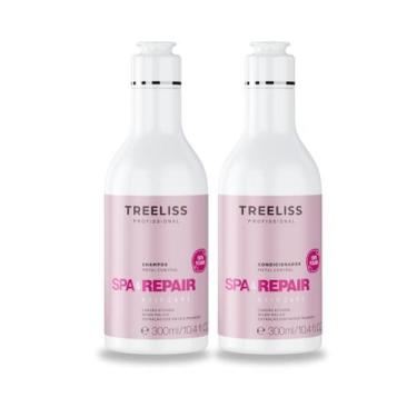 Imagem de Kit Reparador Shampoo e condicionador Metal Control Treeliss - Treelis