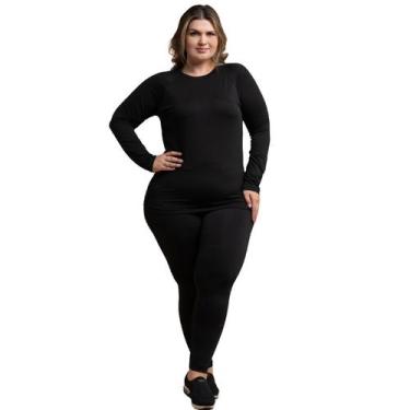 Imagem de Conjunto Frio Blusa e Calça Roupa Térmica Segunda Pele Quente - HypeKi