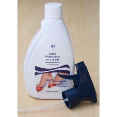 Imagem de Loção Higienizante para os pés - 100 Natural - Pronto para o Uso - 500