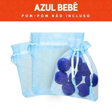 Imagem de Saco Organza - Saquinho Para Lembrancinha 9x12 Diversas Cores - 10/20/