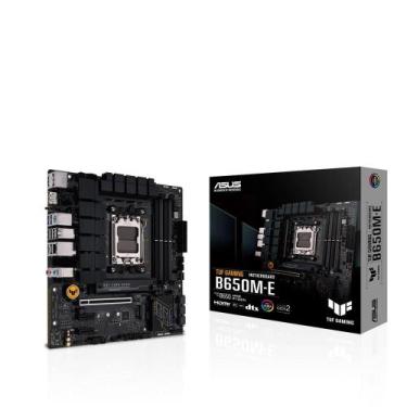 Imagem de Placa Mãe Asus TUF Gaming B650M-E, Chipset B650, AMD AM5, mATX, DDR5, 