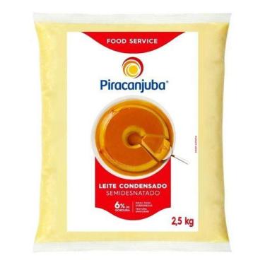 Imagem de Leite Condensado Piracanjuba Pacote 2,5kg
