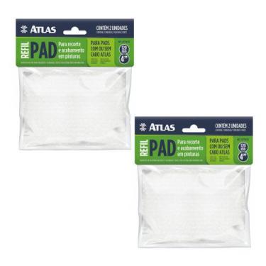 Imagem de 4 Refis Para Pad Recorte Pintura E Acabamento Atlas