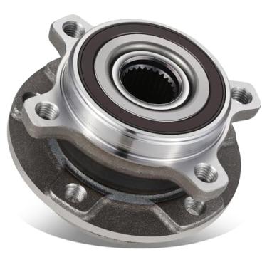 Imagem de DNA MOTORING Conjunto de cubo de rolamento de roda dianteira compatível com Jeep Cherokee 14-23, exclui modelos com pacote off-road, OEM-WHA-0298, 68141123AB, 68141123AC