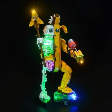 Imagem de LocoLee Light Compatible with Lego Peely Bone 77072, Lighting Set Accessories Compatible with Lego 77072 Fortnite: Skeleton Banana Man, No Models Only Light
