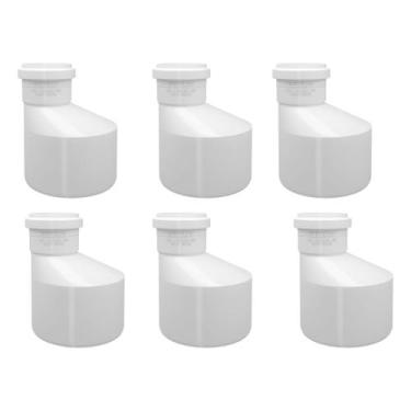 Imagem de Luva de Redução Excêntrica Esgoto SN 75x50mm 20und - FORTLEV