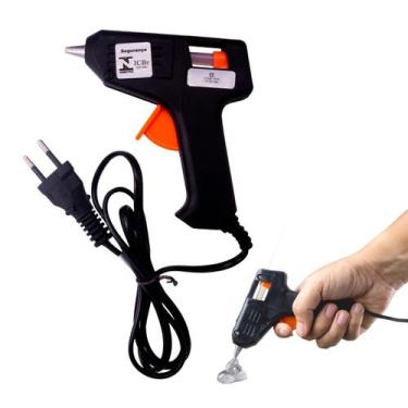 Imagem de Aplicadora de Cola Quente Bivolt (110v e 220v) 10W Pequena - Aplicador