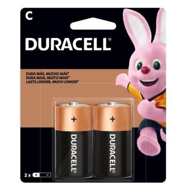 Imagem de Pilha Alcalina Duracell C PACOTE 2U
