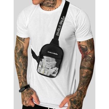 Imagem de Shoulder Bag Bolsa transversal Lateral de Ombro Dollar - MP Moda Mascu