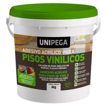 Imagem de Cola Para Piso Vinilico E Carpete Unipega - 4kg