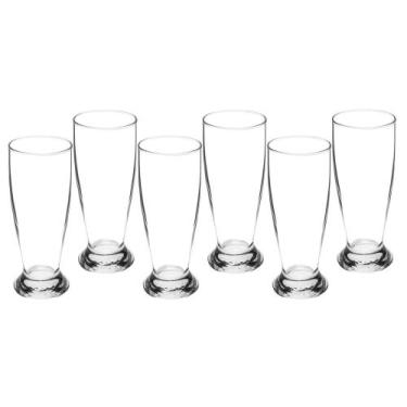 Imagem de Jogo de Copos para Cerveja 6 Peças  - Nadir 107109026