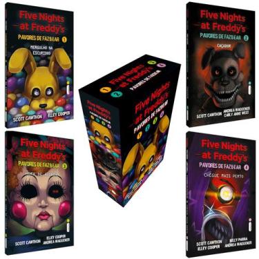 Imagem de Box Pavores de Fazbear 1-4: Five Nights at Freddys, Intrínseca