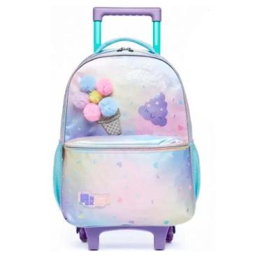 Imagem de Mochila De Rodinhas Pack Me Fresh Sorvete - Lilás - Pacific