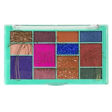 Imagem de Paleta De Sombras Mia Make Samba 12 Cores Pigmentadas - Miamake, 02