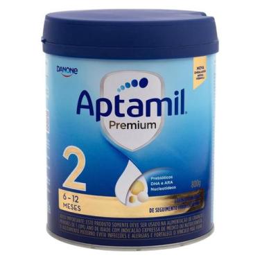 Imagem de Fórmula Infantil Aptamil Premium 2 Danone 6 a 12 meses 800g