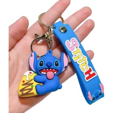Imagem de Chaveiro Pingente Lilo Stitch Disney Xepa Decoração Coleção - CHAVEIRO