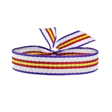Imagem de BDM - Pulsera Real Madrid Merengue de Tela Ajustável, 0.59 inches, Nylon, BDM
