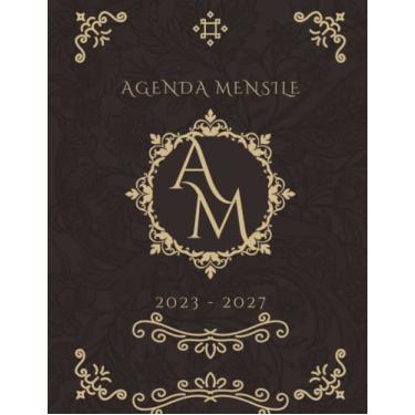 Imagem de Agenda 5 Anni 2023-2027: 5 anni | Agenda Giornaliera pianificatore mensile per 5 anni Calendario 2023-2027 |60 mesi Planner annuale Calendario ... | Agenda Giornaliera, Diario, Formato A4