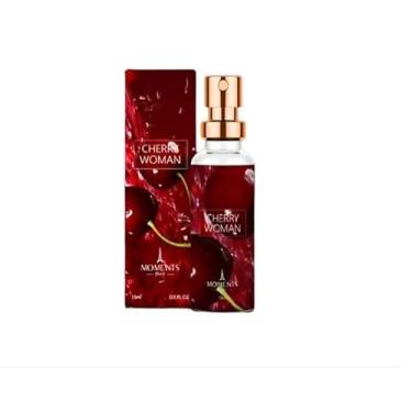 Imagem de Perfume Cherry Woman 15ml Moments Paris PERFUME DE BOLSO BOLSA IMPORTADO MOMENTS PARIS - INSPIRAÇÃO LOST CHERRY TOM F.