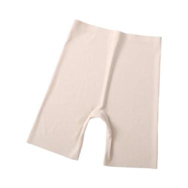 Imagem de Shorts Esportivos Femininos de Seda Gel - Cintura Alta, Sem Costura e 