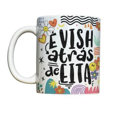 Imagem de Caneca cerâmica branca sublime nacional