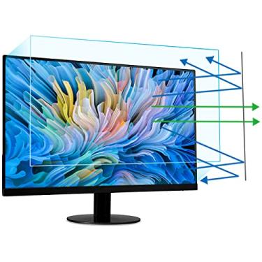 Imagem de Protetor de tela de computador de 21,5 polegadas - Filtro de luz azul, protetor de tela de computador com bloqueio de luz azul FORITO para monitor de mesa widescreen de 21,5 polegadas com proporção de