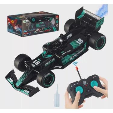 Imagem de Carro Formula1 Controle Remoto Recarregável Solta Fumaça(VR - Fun Game