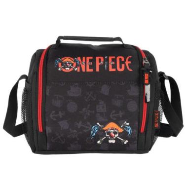 Imagem de Lancheira Térmica Escolar 1 Compartimento Netflix One Piece - Luxcel, 