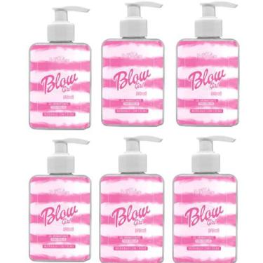 Imagem de 6 Cremes BLOW GIRL Gel Beijável Morango Pélvico Virilha 320ml - Hot Fl
