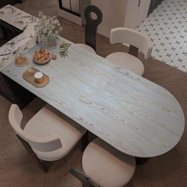 Imagem de Boobest Papel de parede de contato de madeira roxa com aparência de madeira para armários à prova d'água resistente ao calor papel de contato de grão de madeira sintética para bancadas forro adesivo