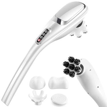 Imagem de Massageador Corporal Portátil, Massageador Elétrico Profissional, Massageador Elétrico Corporal Portátil Body Therapy 5 Acessórios, Pistola Massageadora Elétrica