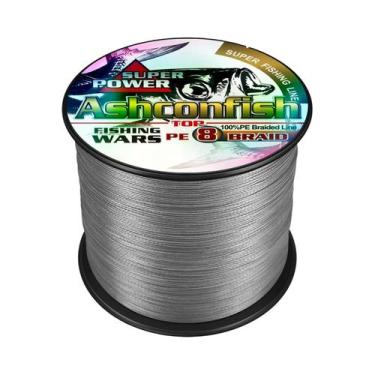Imagem de Linha De Pesca Trançada De 8 Fios 1000M 6-300LB Ashconfish PE Multifil