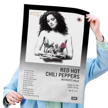 Imagem de Poster Autoadesivo 40x60cm Mother's Milk, Poster de Rock, Spotify