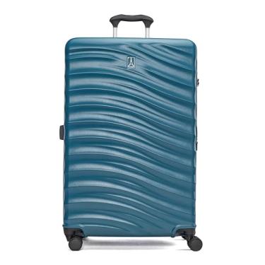 Imagem de Travelpro Bagagem despachada expansível Maxlite Air V2, 8 rodas giratórias, mala rígida leve, trava TSA, azul-petróleo, tamanho grande de 71 cm, Azul-petróleo, Checked Large 28-Inch, Travelpro Bagagem